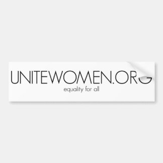 UniteWomen.org-Autoaufkleber Autoaufkleber
