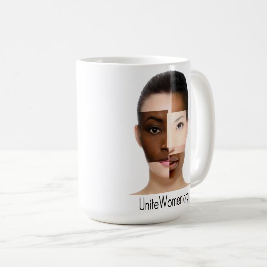 UniteWomen.org-Tasse Kaffeetasse (VorderseiteRechts)