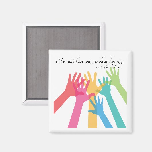 Unity and Diversity Magnet (Vorderseite/Rückseite)