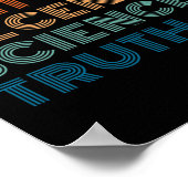 Unity Anstand Science Truth Poster (Ecke)