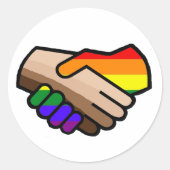 Unity-Aufkleber Runder Aufkleber (Vorderseite)