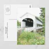 Unity Covered Bridge Postkarte (Vorne/Hinten)