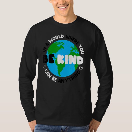 Unity Day Anti Bullying Orange Anti Bully Be Kind T-Shirt (Vorderseite)