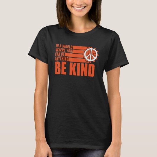 Unity Day Choose Kindness Be Kind End Bullying T-Shirt (Vorderseite)