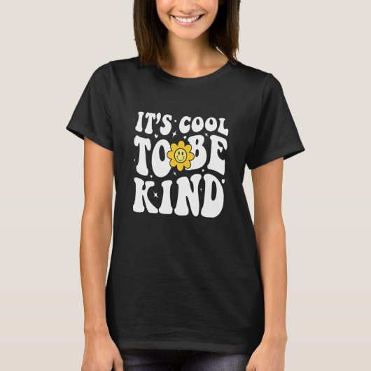 Unity Day   Orange 2022 Kindness Groovy Anti bully T-Shirt (Vorderseite)