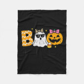Unity Day Orange Ghost Boo Anti Bullying Halloween Fleecedecke (Vorderseite)