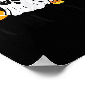 Unity Day Orange Ghost Boo Anti Bullying Halloween Poster (Ecke)