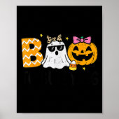 Unity Day Orange Ghost Boo Anti Bullying Halloween Poster (Vorne)