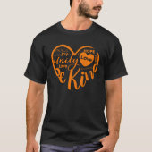 UNITY DAY Orange Heart Anti Bullying T-Shirt (Vorderseite)