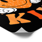 Unity Day Orange Heart Sei nett gegen Schikanen Te Poster (Ecke)