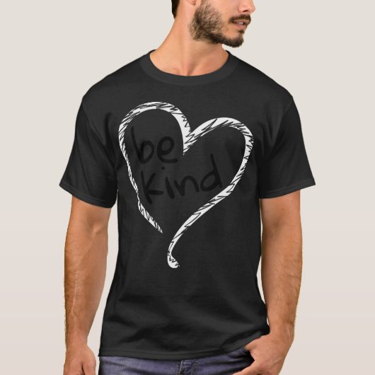 Unity Day Orange Heart Sei nett gegen Schikanen Te T-Shirt (Vorderseite)