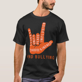 Unity Day Orange Kids 2021 Anti Bullying Liebe Sig T-Shirt