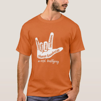 Unity Day Orange Kids 2022 Anti Bullying Liebe Sig T-Shirt