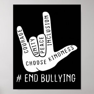 Unity Day Orange Kids 2024 Anti Bullying Choose Ki Poster