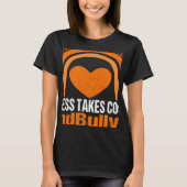 Unity Day Orange Kindness Takes Courage End Bullyi T-Shirt (Vorderseite)