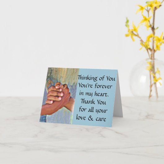 Unity & Hope_ Karte (Gelbe Blume)