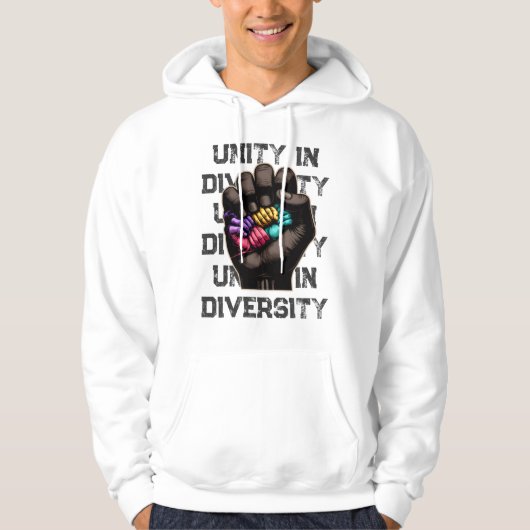 Unity in Diversity Hoodie (Vorderseite)