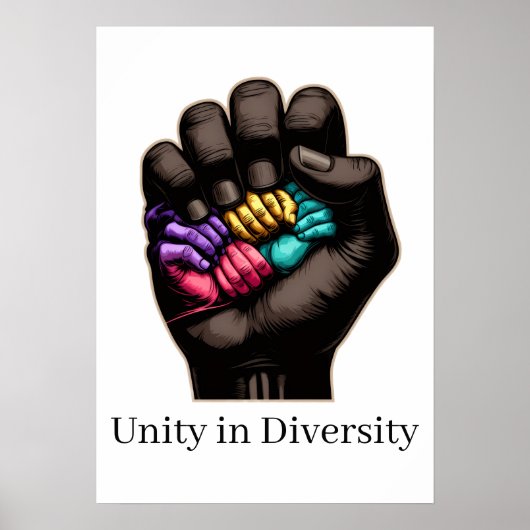 Unity in Diversity Poster (Vorne)