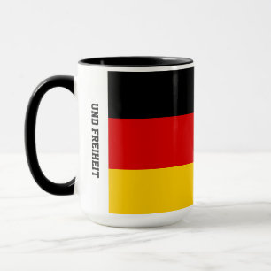 Unity Justice Freedom Deutschland Flagge Tasse
