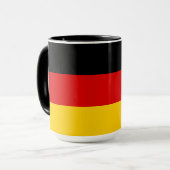 Unity Justice Freedom Deutschland Flagge Tasse (Vorderseite Links)