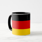 Unity Justice Freedom Deutschland Flagge Tasse (Vorderseite Links)