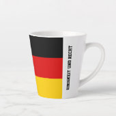 Unity Justice Freedom Germany Flag Mug Milchtasse (Rechts)