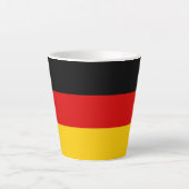 Unity Justice Freedom Germany Flag Mug Milchtasse (Vorderseite)