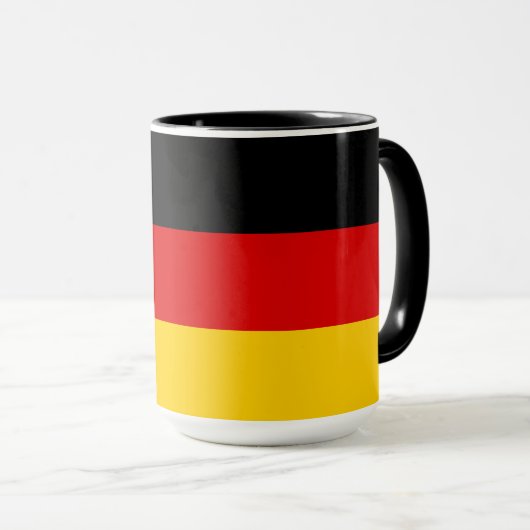 Unity Justice Freedom Germany Flag Mug Tasse (VorderseiteRechts)