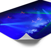 Unity Laser Light Poster (Ecke)