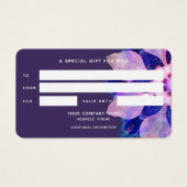 Unity Mandala Geschenkkarte (Rückseite)