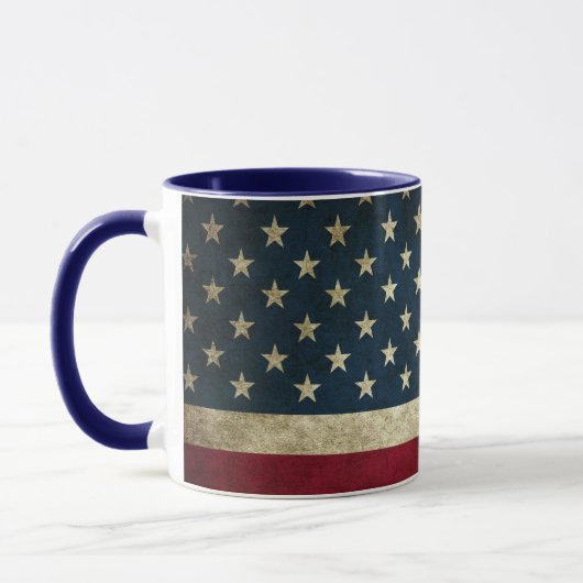 Unity Message Patriotic Coffee Tasse (Links)