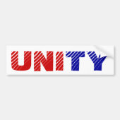UNITY PARTY Trump Vance Tulsi Elon RFKJ Vivek Autoaufkleber (Vorne)