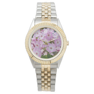Unity Phlox Blüten – Helle rosa Blütenpracht Armbanduhr