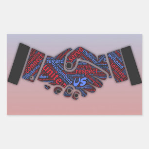 Unity Political Democratic & Republikaner Sticker