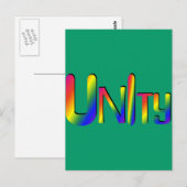 UNIty Postcard Postkarte (Vorne/Hinten)