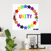 Unity Poster (Heimbüro)