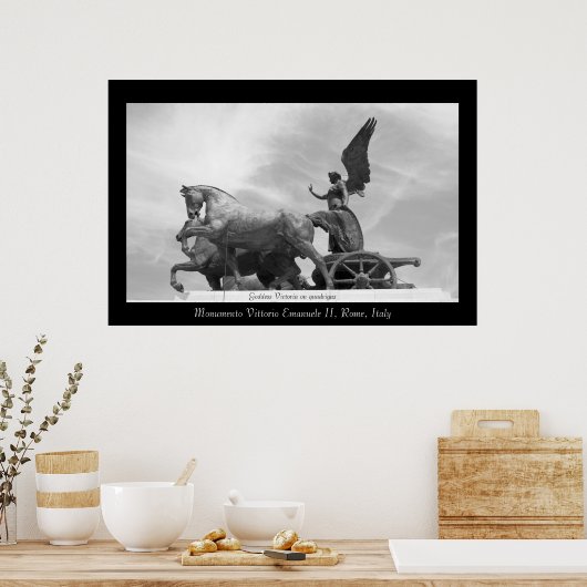 Unity Quadriga Poster (Küche)