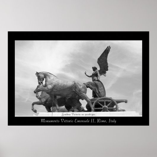 Unity Quadriga Poster (Vorne)