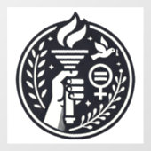 Unity Rising Fensteraufkleber (Blatt)