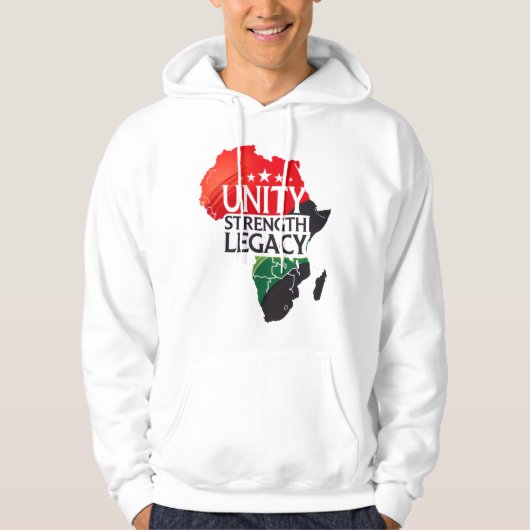 Unity Strength Legacy Kapuzenpullover Hoodie (Vorderseite)
