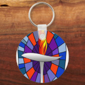 Unity Temple Chalice Schlüsselkette Schlüsselanhänger (Vorderseite)