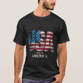 Unity & Values Wortwolken T-Shirt - Inspirierend (Vorderseite)