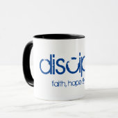 Unity White Tasse Black Inside (Vorderseite Links)