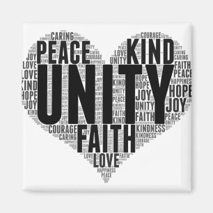 Unity WordCloud sei eine Art, Orange Unity zu stop Magnet