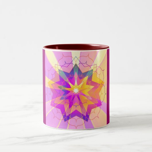 UnityStar31 Zweifarbige Tasse (Mittel)