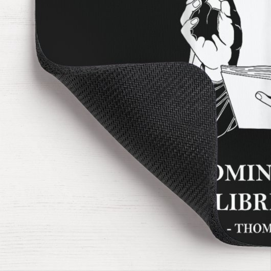 Unius Libri Philosopher Thomas Aquinas Zitat Mousepad (Ecke)