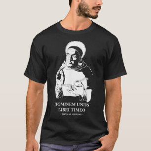 Unius Libri Philosopher Thomas Aquinas Zitat T-Shirt