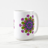 Universal Awakening Mandala Coffee Mug Kaffeetasse (VorderseiteRechts)