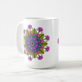 Universal Awakening Mandala Coffee Mug Kaffeetasse (Vorderseite Links)