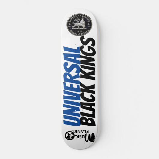 UNIVERSAL BLACK KINGS Skateboard (Vorderseite)
